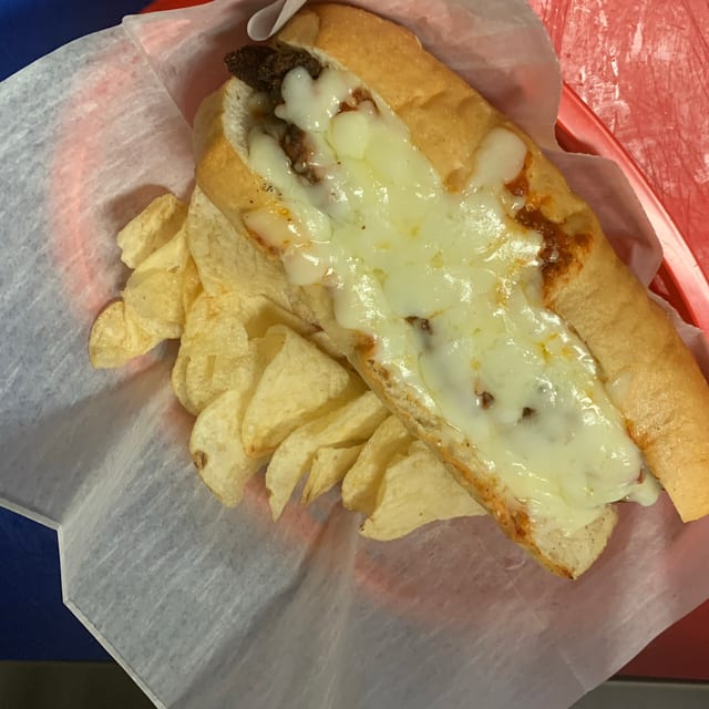 Chicken Parmigiana Sub.