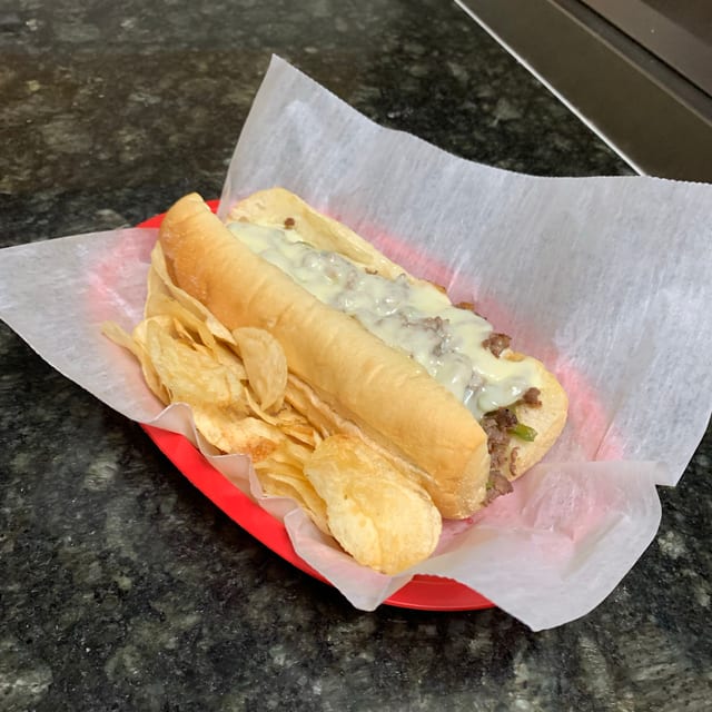 Philly Cheesesteak Sub.