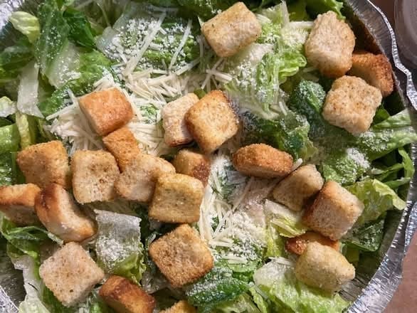 Caesar Salad Half Pan.
